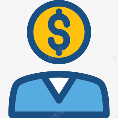 客户财务和支付duotone图标图标