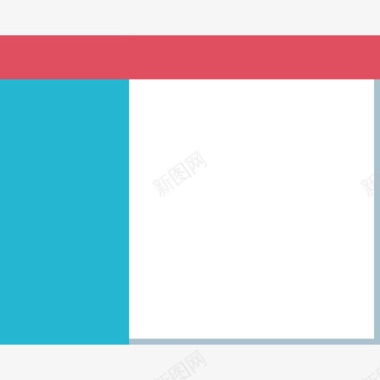窗户网页28平面图标图标
