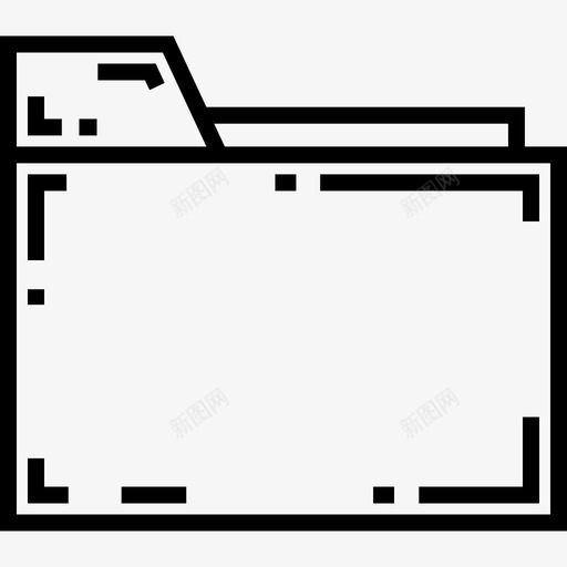 文件夹网络13线性图标svg_新图网 https://ixintu.com 文件夹 线性 网络13