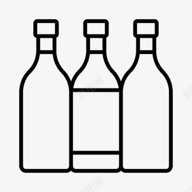 酿酒酒窖门葡萄园图标图标