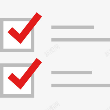 检查表教育31扁平图标图标