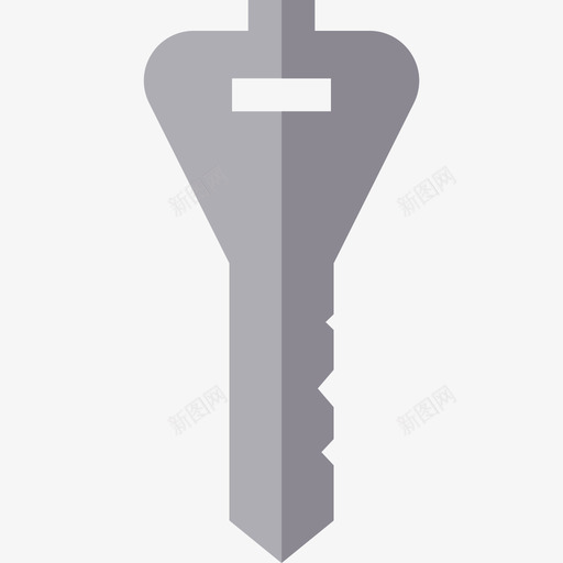 钥匙钥匙锁平的图标svg_新图网 https://ixintu.com 平的 钥匙 钥匙锁