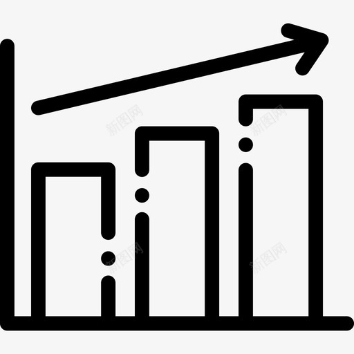 图表业务51线性图标svg_新图网 https://ixintu.com 业务51 图表 线性