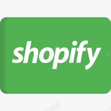 Shopify信用卡2扁平图标图标