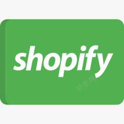 ShopifyShopify信用卡2扁平图标高清图片