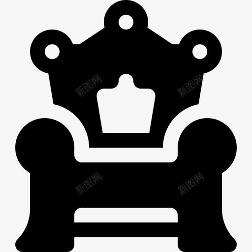 王座皇室7填充图标svg_新图网 https://ixintu.com 填充 王座 皇室7