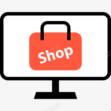 电子商务购物电子商务4持平图标图标