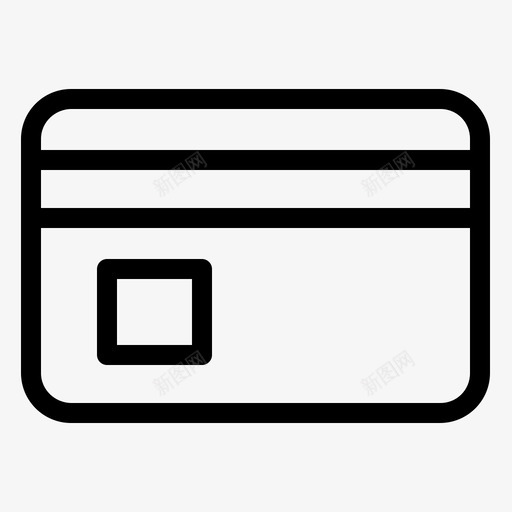 信用卡自动取款机借记卡图标svg_新图网 https://ixintu.com 信用卡 借记卡 自动取款机