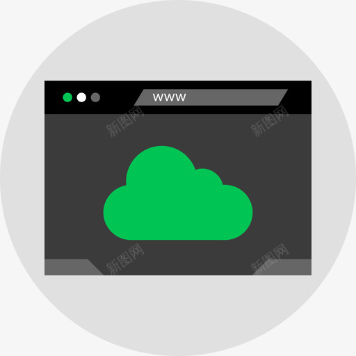 浏览器在线和互联网4扁平图标svg_新图网 https://ixintu.com 在线和互联网4 扁平 浏览器