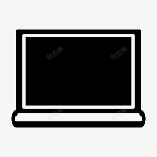 笔记本电脑显示器液晶显示器图标svg_新图网 https://ixintu.com 技术 显示器 液晶显示器 笔记本电脑 网页设计