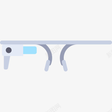 谷歌眼镜未来科技平板图标图标
