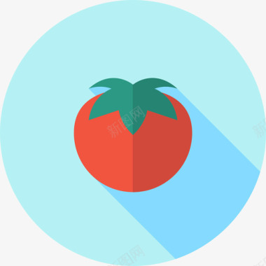 西红柿超市8扁平图标图标