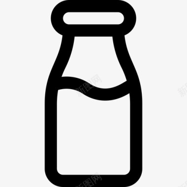 奶瓶农场2线性图标图标