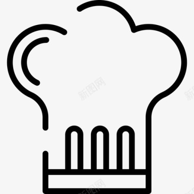 厨师野餐8直系图标图标
