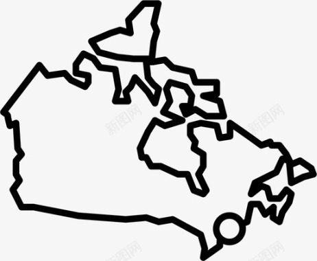 加拿大美国首都图标图标