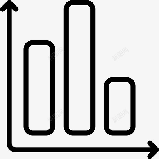 分析业务图3线性图标svg_新图网 https://ixintu.com 业务图3 分析 线性