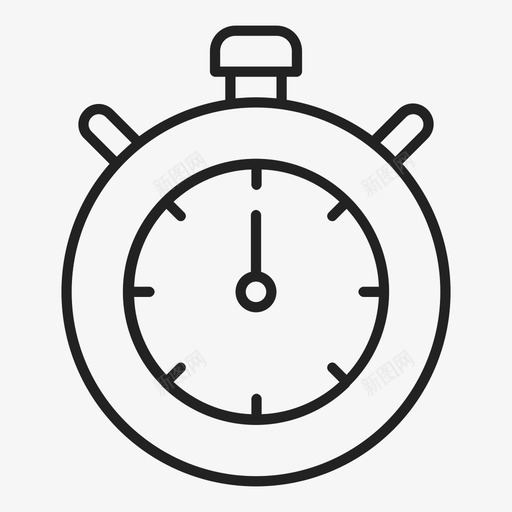 秒表时钟时间和日期图标svg_新图网 https://ixintu.com 时钟 时间和日期 秒表 等等 计时器