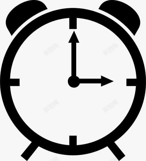 时钟顺时针分钟图标svg_新图网 https://ixintu.com 分钟 提醒 时钟 时间 顺时针