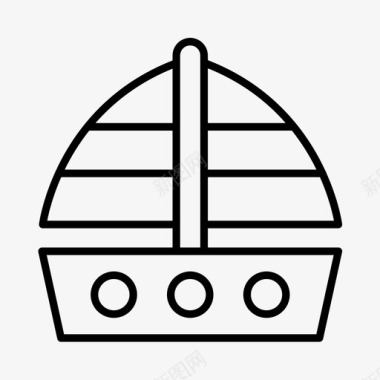 船澳大利亚大堡礁图标图标