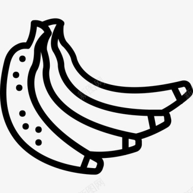 香蕉美食3直系图标图标