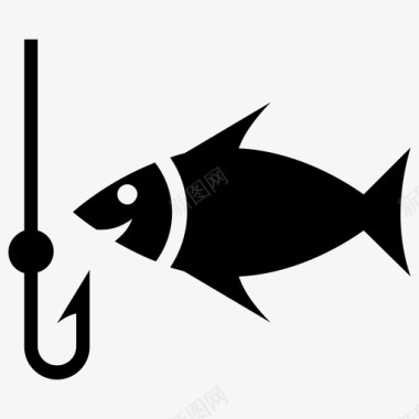 钓鱼钓鱼设备钓鱼爱好图标图标