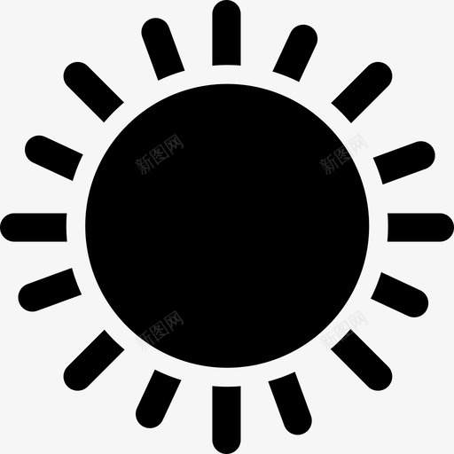 太阳世界环境日2充满图标svg_新图网 https://ixintu.com 世界环境日2 充满 太阳