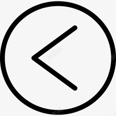 左箭头箭头和用户界面2线性图标图标