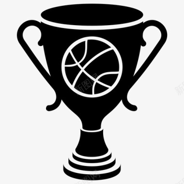 奖杯成就篮球奖杯图标图标
