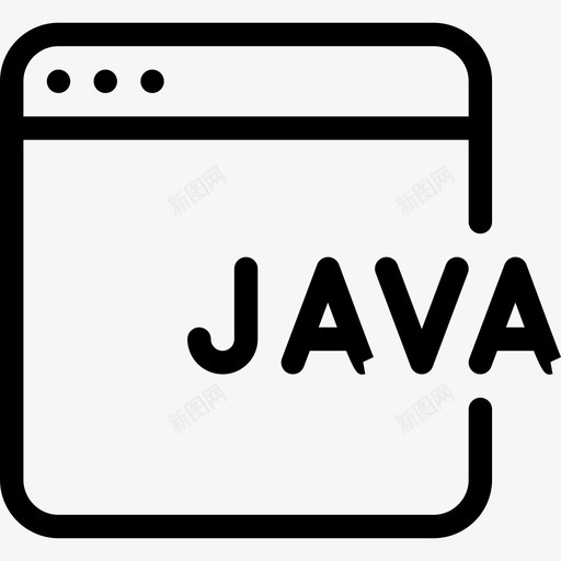 Java编码2线性图标svg_新图网 https://ixintu.com Java 线性 编码2