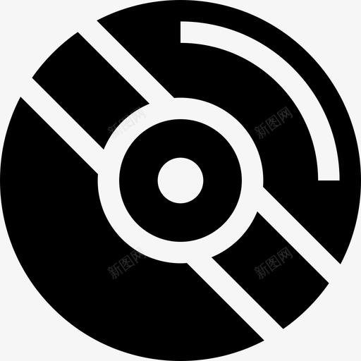 CD音乐音效3已填充图标svg_新图网 https://ixintu.com CD 已填充 音乐音效3 音效调节图