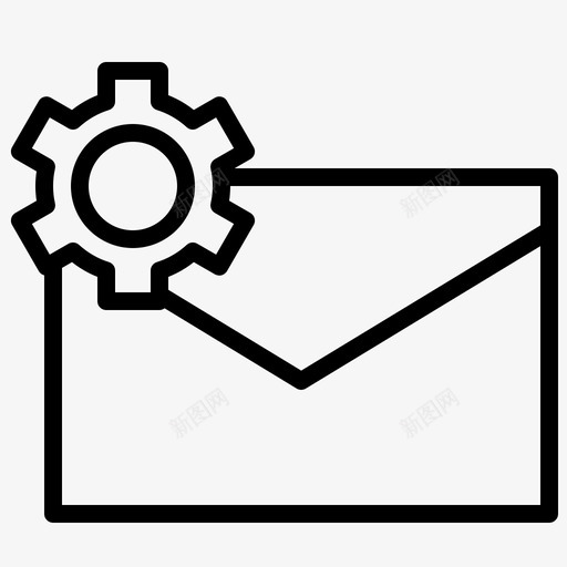 设置邮件控制发布图标svg_新图网 https://ixintu.com 发布 控制 设置 设置邮件 邮件投递 首选项
