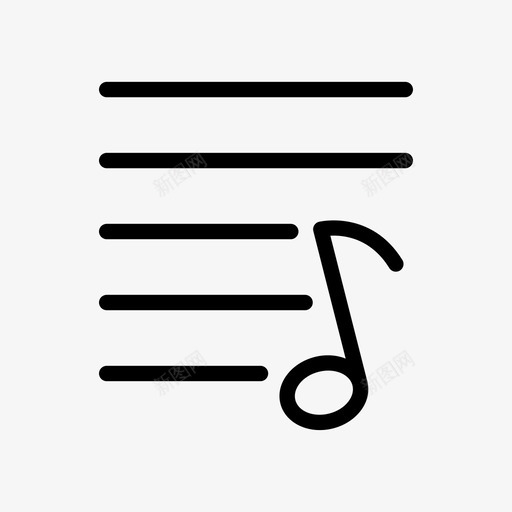 播放列表键音乐图标svg_新图网 https://ixintu.com 播放列表 键 音乐 音乐图标 音乐备忘 音乐播放列表