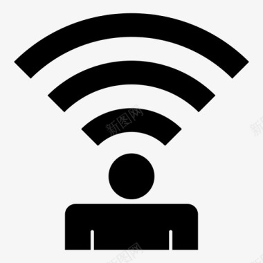 wifi连接思维能力图标图标
