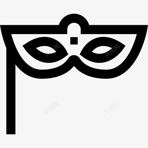 眼罩意大利6线性图标svg_新图网 https://ixintu.com 意大利6 眼罩 线性