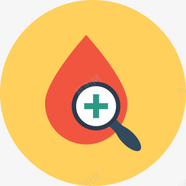 血液检验医疗卫生2循环图标图标