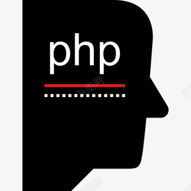 Php开发web4平面图标图标