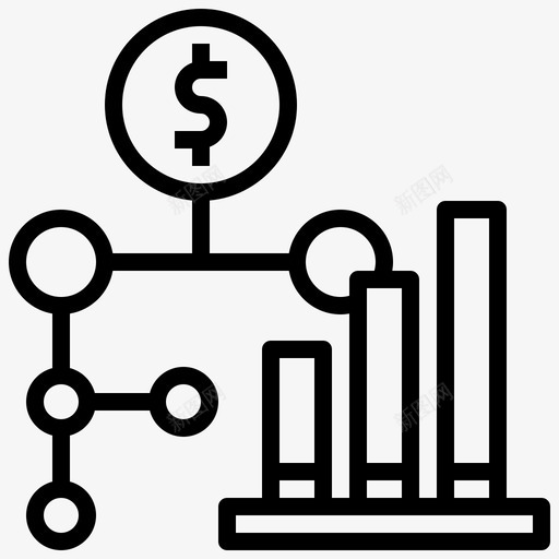 规划比特币商业图标svg_新图网 https://ixintu.com 商业 战术 比特币 营销 规划