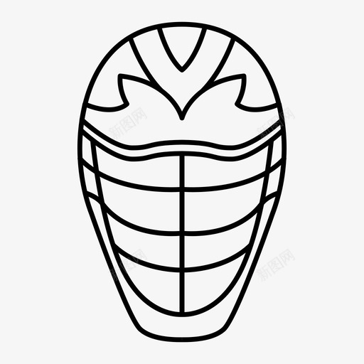 曲棍球头盔面罩曲棍球图标svg_新图网 https://ixintu.com 摩托车越野 曲棍球 曲棍球图标 曲棍球头盔 面罩