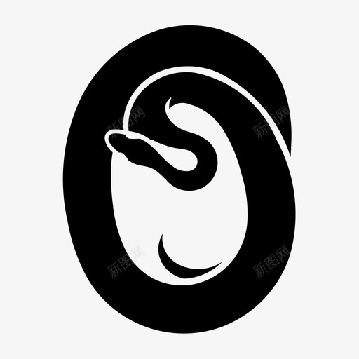 蛇动物毒蛇图标svg_新图网 https://ixintu.com 动物毒蛇 蛇