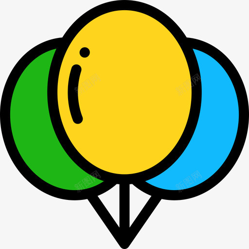 气球婴儿23线性颜色图标svg_新图网 https://ixintu.com 婴儿23 气球 线性颜色