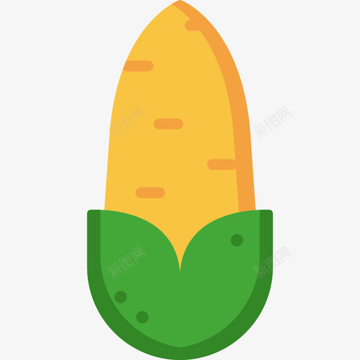 玉米农场10平坦图标svg_新图网 https://ixintu.com 农场10 平坦 玉米