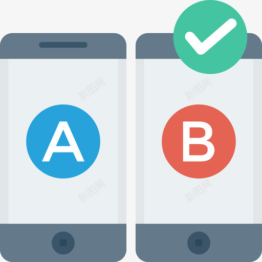 智能手机网页开发界面平面图标svg_新图网 https://ixintu.com 平面 智能手机 网页设计开发界面