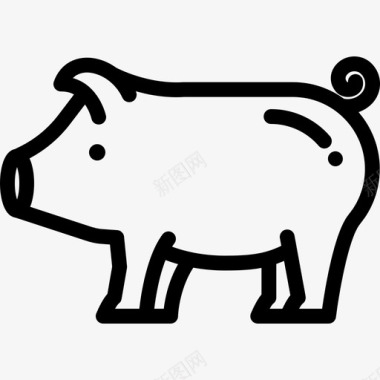 猪农业32直系图标图标