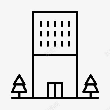 建筑物城市蒙特利尔图标图标
