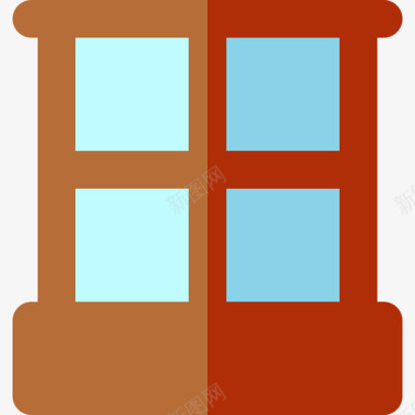 窗户建筑施工7平面图标图标