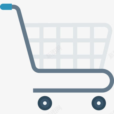 购物车搜索引擎优化营销2扁平图标图标