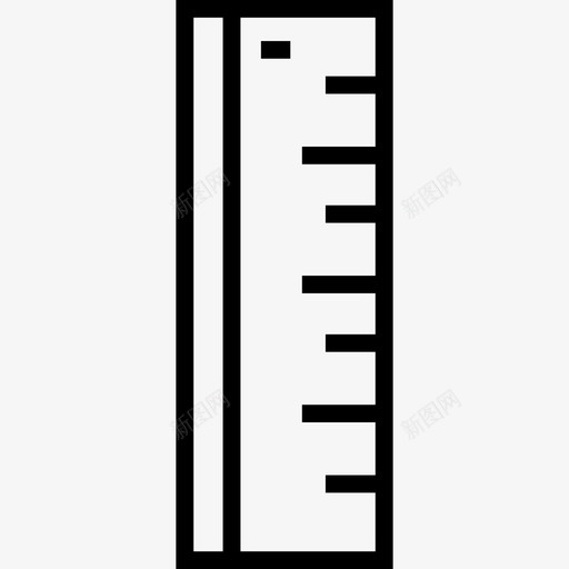 直尺网页9直线图标svg_新图网 https://ixintu.com 直尺 直线 网页设计9