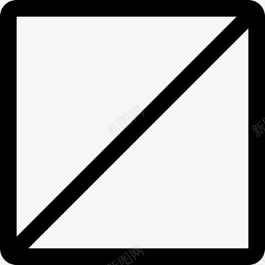 方形箭头3直线图标图标