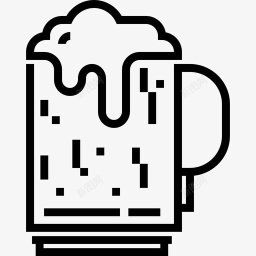 啤酒圣帕特里克第九天直系图标svg_新图网 https://ixintu.com 啤酒 圣帕特里克第九天 直系