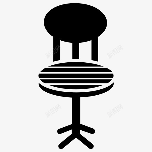 椅子餐椅家具图标svg_新图网 https://ixintu.com 家具 座椅 木制家具雕刻图标 椅子 温莎椅 餐椅